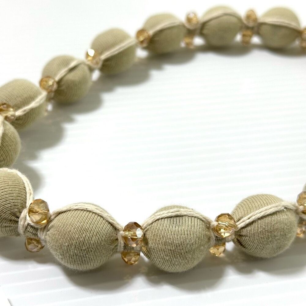 NEW Mare Sole Amore Luna Necklace OS Statement Boho Natural Lagenlook Beachy - Picture 3 of 11